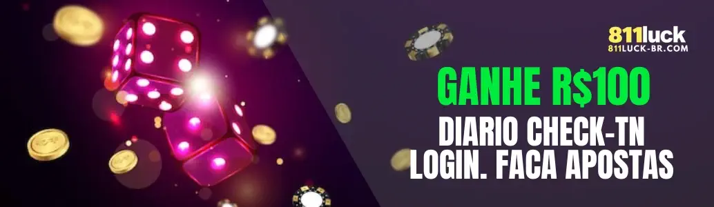 811LUCK Promoções banner